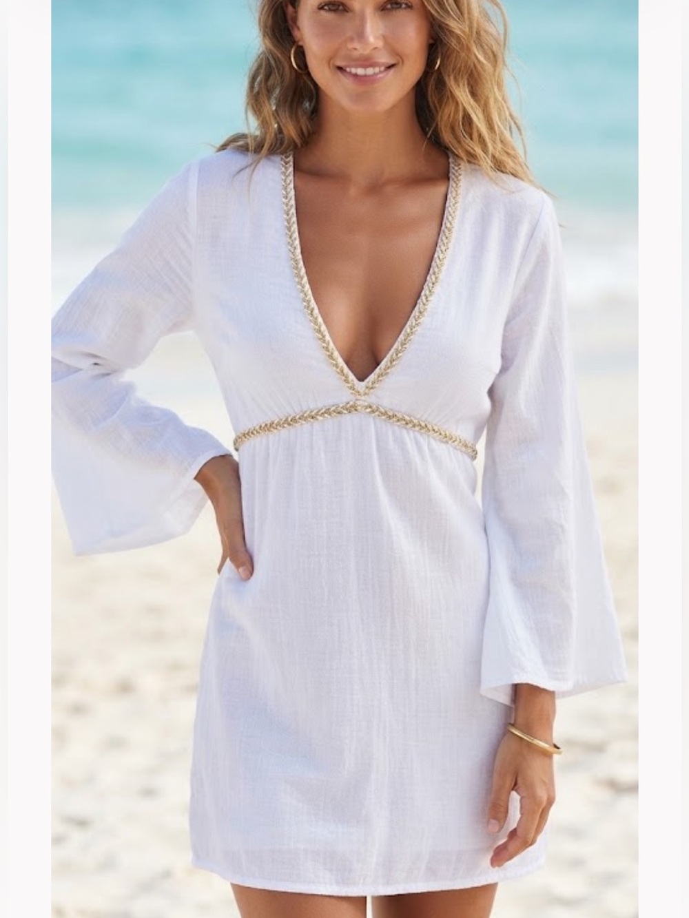 Luli Fama Diosa‎ Del Amor Cover-Up Dress nwt